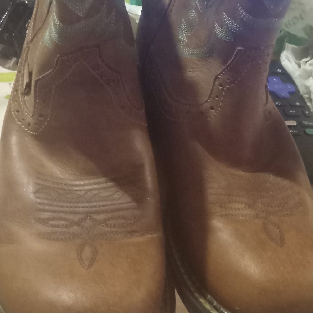 Women Justin Boots Brown Western Leather Boots